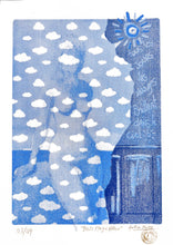 Load image into Gallery viewer, Miss Magie Blau - Edition 04/04 - sérigraphie (screen print) - 2026