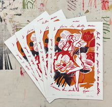 Load image into Gallery viewer, Danse Papavéracée - Edition 03/03 - sérigraphie (screen print) - 2025