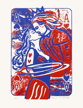 Load image into Gallery viewer, Cœurs piqués - Edition 10/10- sérigraphie (screen print) - 2026
