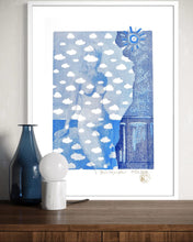 Load image into Gallery viewer, Miss Magie Blau - Edition 04/04 - sérigraphie (screen print) - 2026