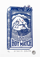 Load image into Gallery viewer, Hot Match - Edition 10/10 - sérigraphie (screenprint) - 2026