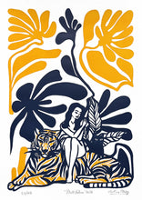 Load image into Gallery viewer, Miss Feline - 12/12 - sérigraphie (screen print) - 2026