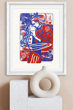 Load image into Gallery viewer, Cœurs piqués - Edition 10/10- sérigraphie (screen print) - 2026