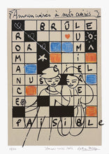 Load image into Gallery viewer, Amours croisés (Crossed Loves) - Edition 10/10- sérigraphie (screen print) - 2026