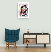 Load image into Gallery viewer, Scribbled Fleur Bleue print (Edition of 25)