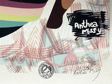 Load image into Gallery viewer, Scribbled Fleur Bleue print (Edition of 25)