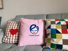 Load image into Gallery viewer, "L'amour vaincra" Cocoon pillow