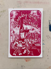 Load image into Gallery viewer, Un Coup de Rouge - Edition 20/20 - Saint Valentin - sérigraphie (screen print) - 2026
