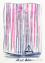 Load image into Gallery viewer, Le petit Bateau - Edition 14/14 - sérigraphie (screen print) - 2026
