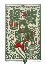 Load image into Gallery viewer, Miss Dolce Vita - Edition 09/09 - sérigraphie (screen print) - 2026
