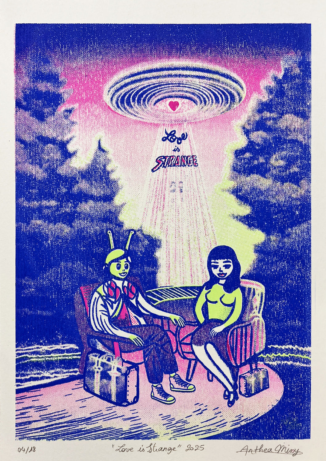 Love is Strange - Edition 18/18 - sérigraphie (screen print)