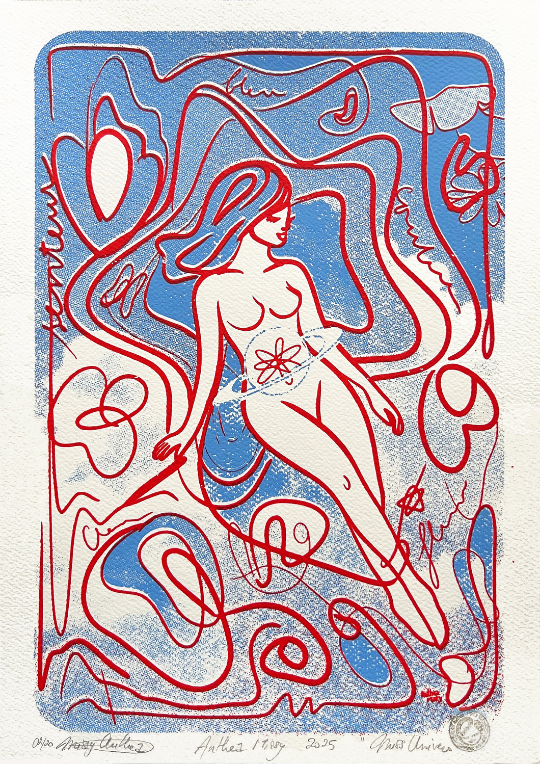 Miss Univers - Edition 20/20 - sérigraphie (screenprint) - 2025