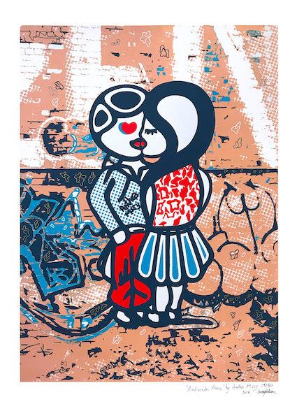 Ambigender Lovers -  screen print (Edition of 50)