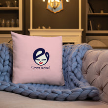 Load image into Gallery viewer, &quot;L&#39;amour vaincra&quot; Cocoon pillow
